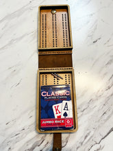 Load image into Gallery viewer, Travel Cribbage Card Game
