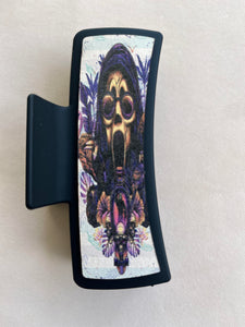 Halloween Series 5 Printed Leather For Hair Clip
