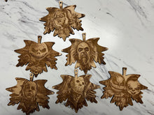 Load image into Gallery viewer, All 12 Halloween Leaf Engrave Cut Template Bundle
