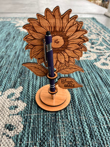 Sunflower Pen Holder - Bloom with Grace