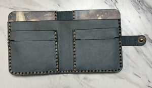 Leather and Wood Wallet Cut File