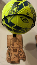 Load image into Gallery viewer, 3 Soccer Wall Mount Ball Holders Designs Files
