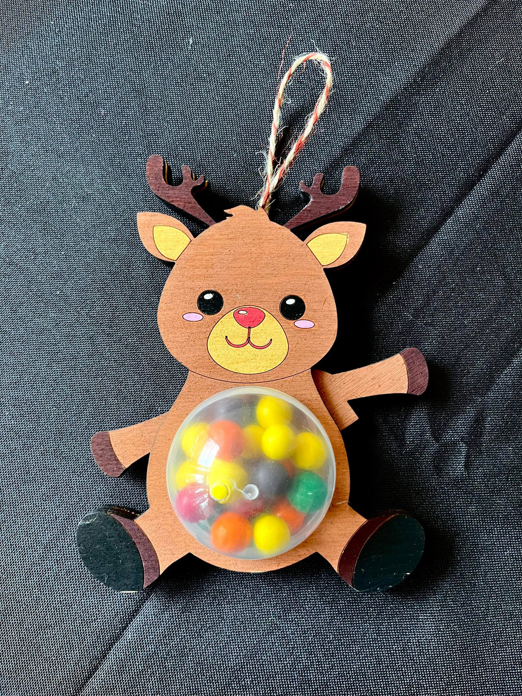 Reindeer Candy Ornament Laser design file