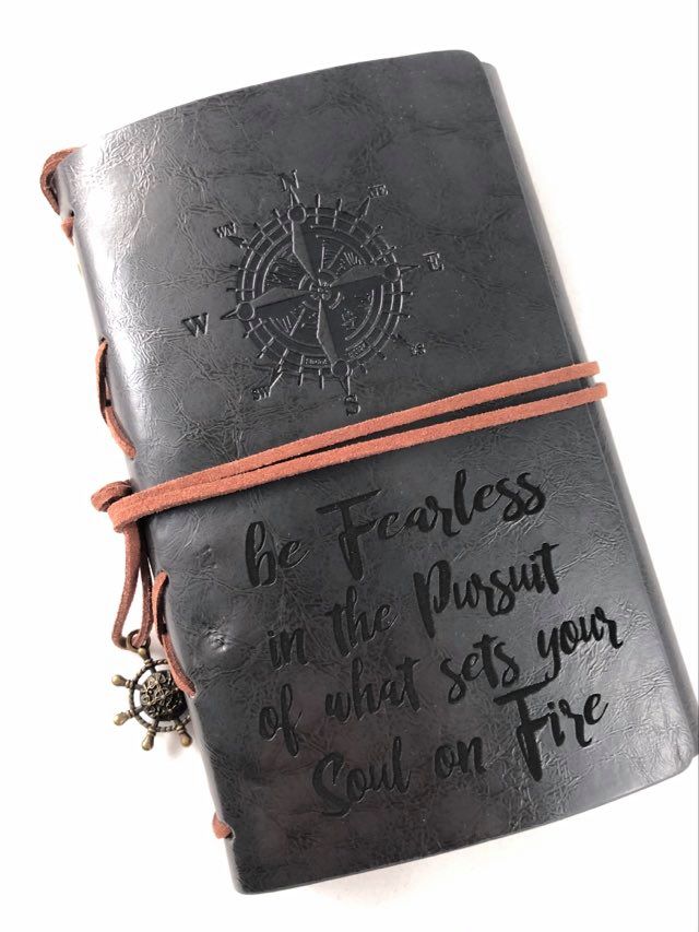 Be Fearless Engraved Journal