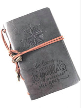 Load image into Gallery viewer, She Leaves A Little Sparkle Engraved Journal

