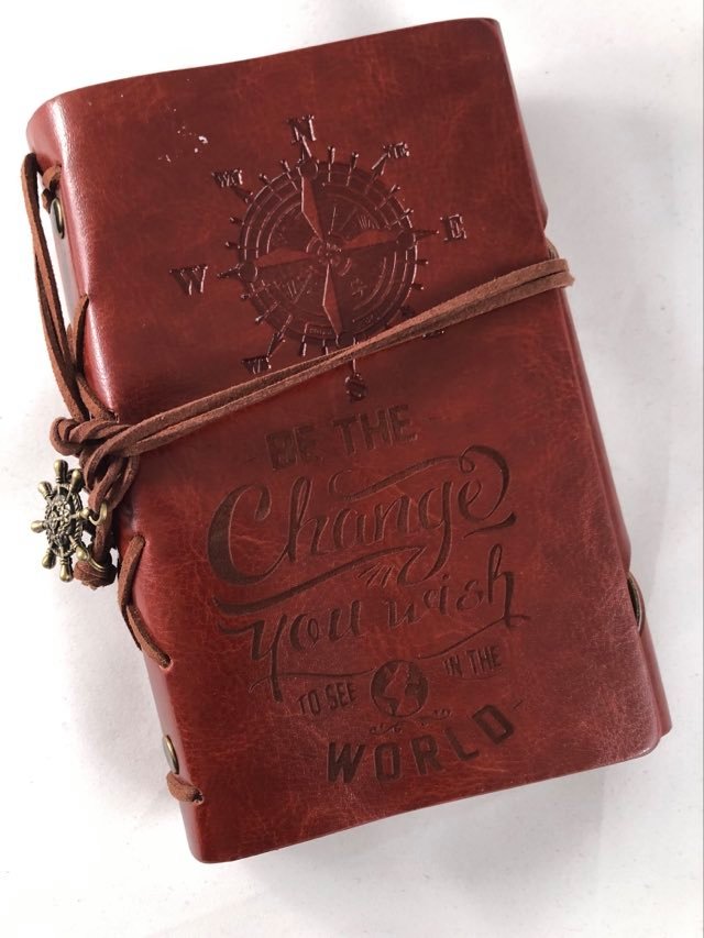 Be The Change Engraved Journal