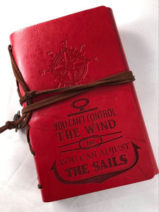 You Can't Control The Wind Engraved Journal