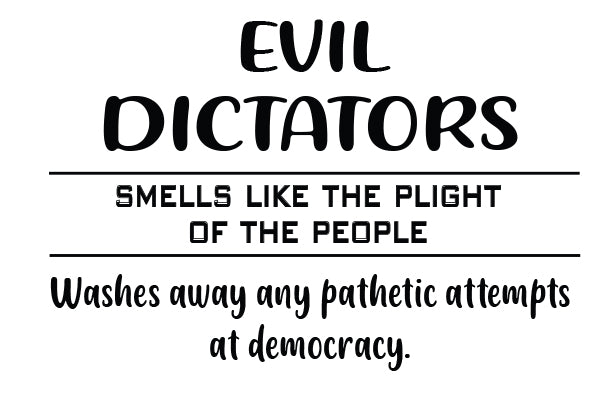 Evil Dictator Candle