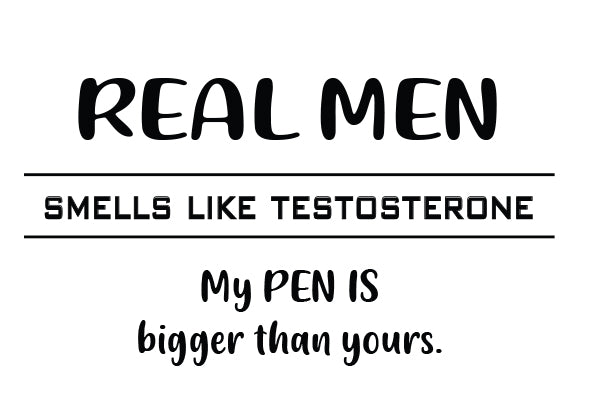 Real Men Candle