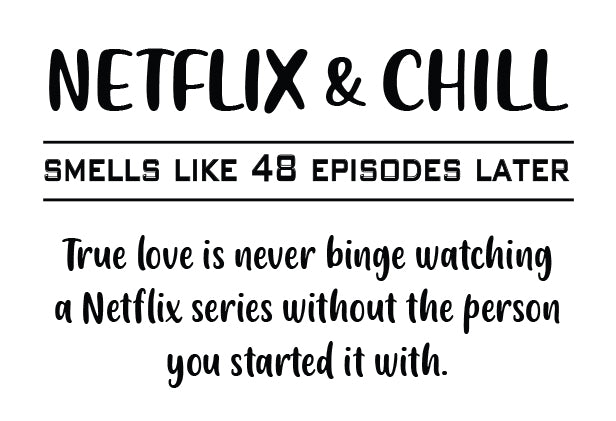 Netflix & Chill Candle