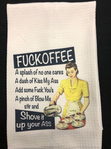 Fuckoffee Kitchen Towel