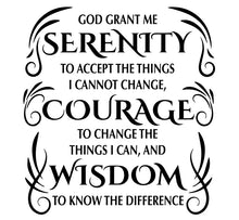 Load image into Gallery viewer, Serenity Prayer Engraved Journal
